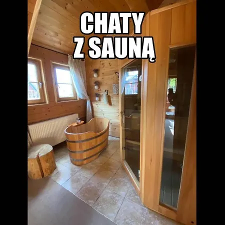 świerkowe Wzgórze - Typu Superior Z Sauną Balią Kominkiem I Domki-bez Sauny Balii Kominka