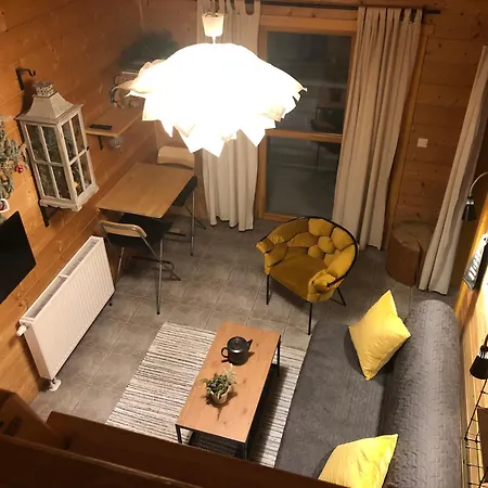 świerkowe Wzgórze - Typu Superior Z Sauną Balią Kominkiem I Domki-bez Sauny Balii Kominka Chalet *